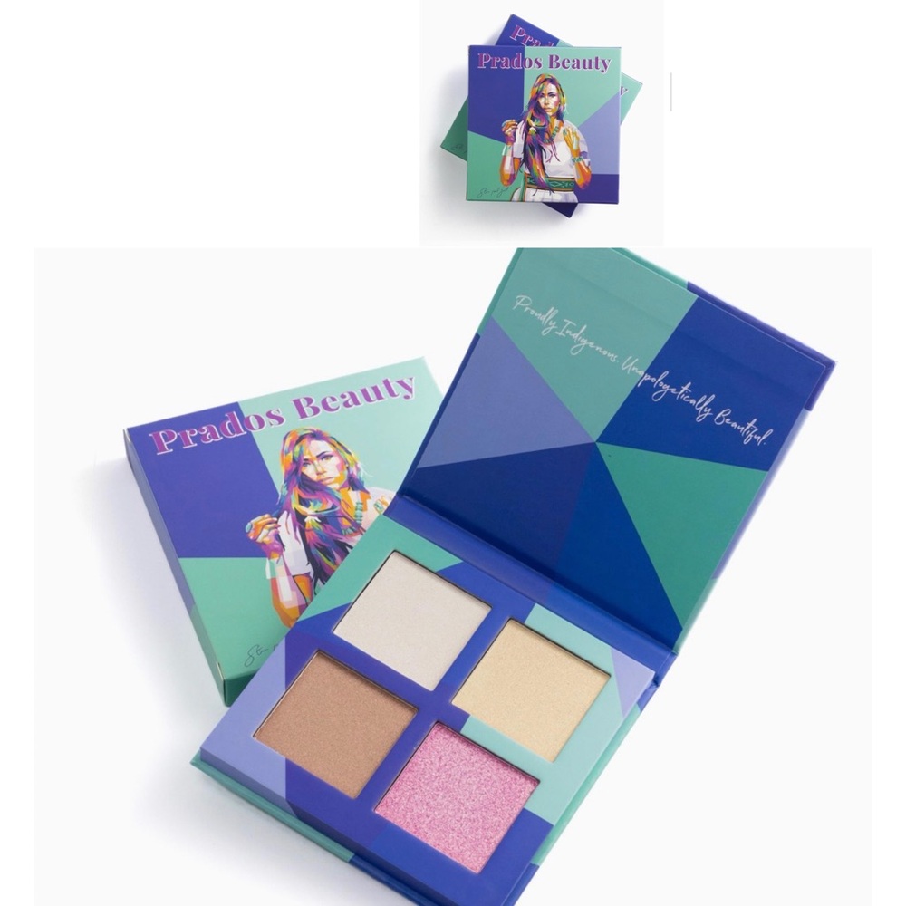 5/$30 Prado Beauty Matriarch Highlight Steven P Rudd Quad Shimmering Palette NWT